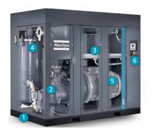 ​Cara Menanggalkan Lampu Ralat pada Pemampat Udara Skru